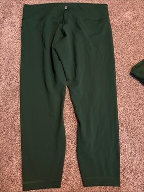 lululemon athletica Dark Green Leggings